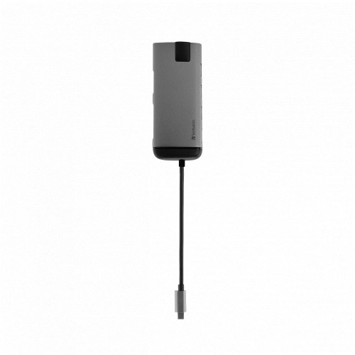 Hub USB Verbatim Multi Port 3x USB 3.0, USB-C 3.1, HDMI 4K, RJ45, SD/micro SD - 2092681