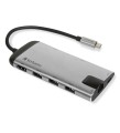 Hub USB Verbatim Multi Port 3x USB 3.0, USB-C 3.1, HDMI 4K, RJ45, SD/micro SD - 2092679