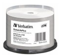 DVD-R Verbatim 4.7GB X16 AZO DL+ printable thermal białe NO ID (50 Cake) - 2093481