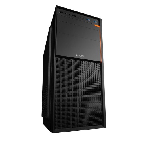 Obudowa LOGIC J23 ATX/mATX Midi 2 x USB 3.0 Black bez zasilacza - 1331107