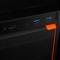 Obudowa LOGIC J23 ATX/mATX Midi 2 x USB 3.0 Black bez zasilacza - 1556603