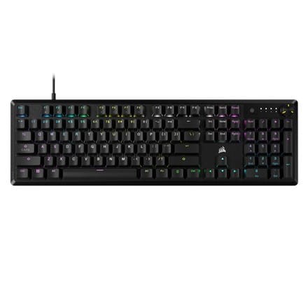 Korsarz | Mechaniczna klawiatura do gier | RDZEŃ K70 RGB | Klawiatura do gier | Przewodowe | Nie dotyczy | Czarny | USB typu A | CZERWONY - 1923173