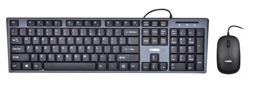 Zestaw przewodowy klawiatura + mysz iBOX Desktop Kit - 1593531