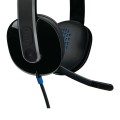 Słuchawki z mikrofonem Logitech H540 USB czarne - 2094690