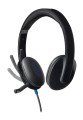 Słuchawki z mikrofonem Logitech H540 USB czarne - 1068005