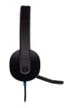 Słuchawki z mikrofonem Logitech H540 USB czarne - 2094688