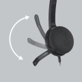 Słuchawki z mikrofonem Logitech H340 - 1068446