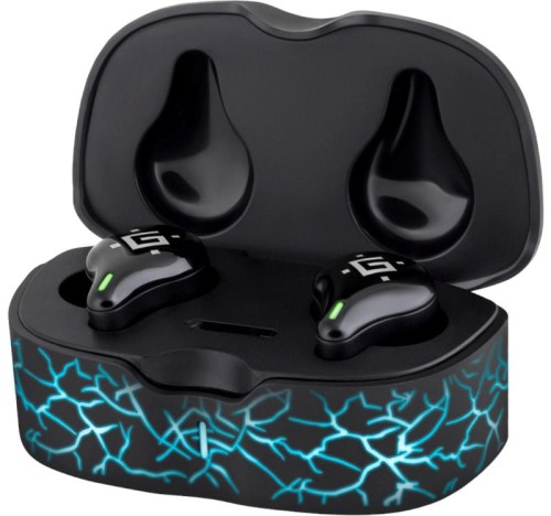 Słuchawki z mikrofonem Defender CyberDots 250 bezprzewodowe Bluetooth TWS czarne - 2094695