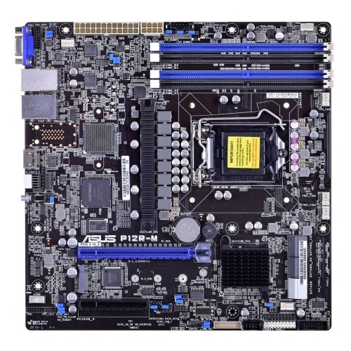 Płyta Serwerowa ASUS P12R-M/ASMB10 LGA-1200,C252, 4*DIMM, 1*PCIe x8 slot, 1*PCIe 16 slot, 6*SATA ports, 1*M2, 2 x Intel® I210AT + 1 x Mgmt LAN, ASMB10, MICROATX - 1619667