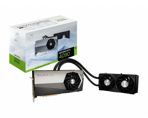 Karta VGA MSI GeForce RTX 4090 SUPRIM LIQUID X 24G 24GB GDDR6X 384bit HDMI+3xDP PCIe4.0 - 2095517