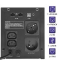 Zasilacz awaryjny UPS Qoltec  Monolith | 2000VA | 1200W | LCD | USB - 1786296