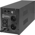 Zasilacz awaryjny UPS Qoltec  Monolith | 2000VA | 1200W | LCD | USB - 2095670