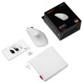 Mysz bezprzewodowa Perixx PERIMICE-813 W optyczna wertykalna pionowa prawa biała RF + BLUETOOTH - 1763043