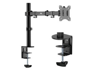 MACLEAN UCHWYT BIURKOWY DO MONITORA LCD 17-32" 8KG VESA 75X75 ORAZ 100X100 PODWÓJNE RAMIĘ MC-883