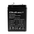 Akumulator AGM Qoltec 6V | 4.5Ah - 1402725