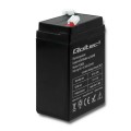 Akumulator AGM Qoltec 6V | 4.5Ah - 984423