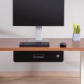 Szuflada ergonomiczna podbiurkowa na kluczyk Maclean organizer czarna max 5kg MC-461 - 2095236