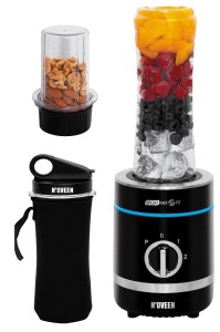 Blender kielichowy NOVEEN Sport Mix & Fit SB1000 X-LINE, czarny
