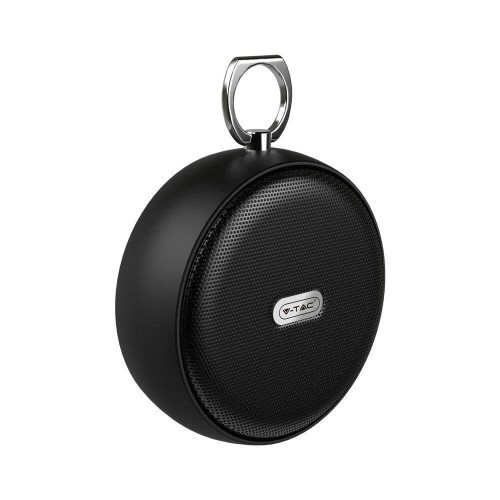 Przenośny Głośnik Bluetooth Micro USB Wysokiej jakości przewód 800mAh Czarny V-TAC VT-6211 - 2094606