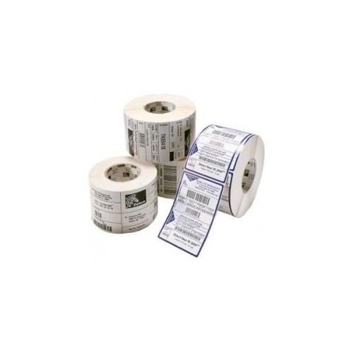Label, Polyester, 25x13mm; Thermal Transfer, Z-Ultimate 3000T White, Permanent Adhesive, 76mm Core - 2050841