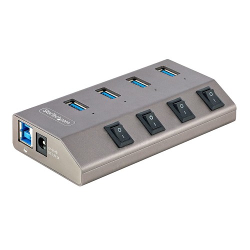 4-PT USB HUB W/ON/OFF SWITCHES/WITH INDIVIDUAL ON/OFF SWITCHES - 2061754