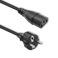 Kabel zasilający Qoltec SCHUKO/C13 | 1,8m - 973678