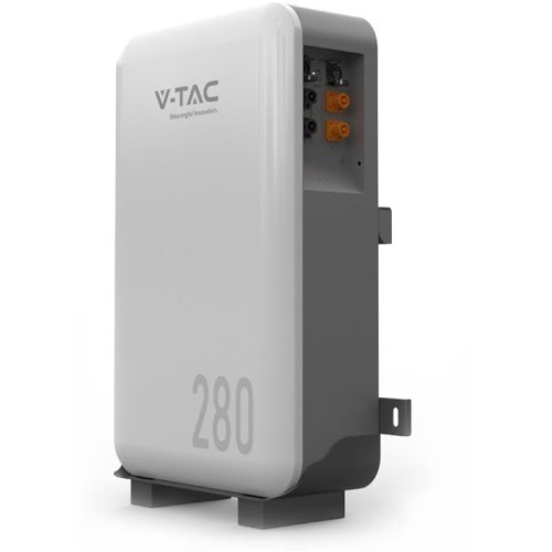 Magazyn Bank Energii V-TAC VESTWOODS Powerbank Ścienny 14,33kWh 51,2V IP65 VT-48280-W2 10 Lat Gwarancji - 2091891