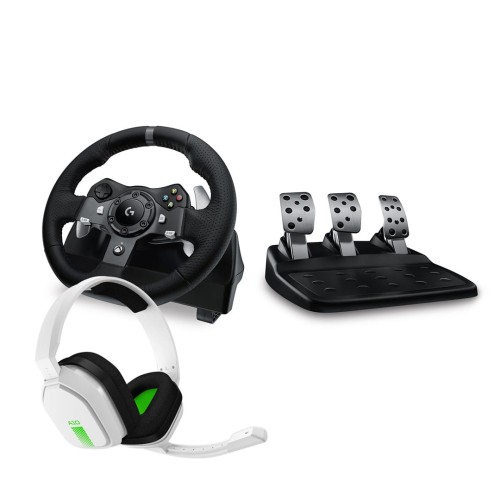 G920 DRIVING FORCE RACING WHEEL/BDL WHITE EMEA-914 G920 + A10 - 2053241