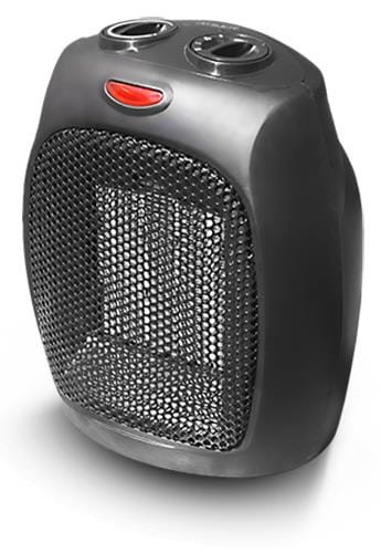 Termowentylator Adler AD 7702 (1500W; 2 stopnie grzania; kolor czarny) - 2085173