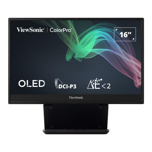 Monitor ViewSonic 15.6" VP16-OLED (VS19179) przenośny microHDMI 2xUSB-C głośniki 2x1W - 2092793