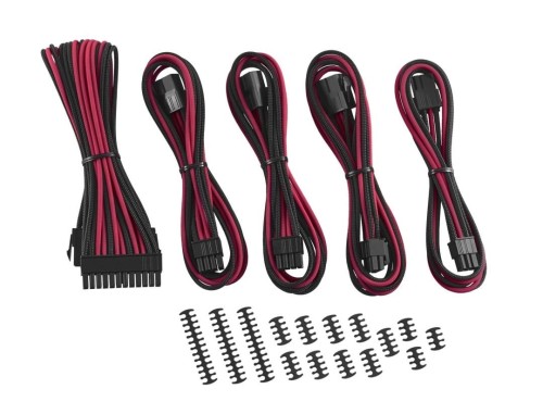 CableMod Classic ModMesh Zestaw przedłużaczy kablowych - seria 8+6 -/czerwony - 2093777
