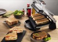 Grill Tefal GC712D ( składany ; 2000W ; kolor srebrny ) - 812533