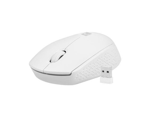 Mysz bezprzewodowa Natec Stork optyczna 1600 DPI biała - 2045675