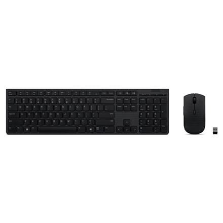 Lenovo | Profesjonalna bezprzewodowa ładowalna klawiatura i mysz combo | Zestaw klawiatury i myszy | Łączność bezprzewodowa | Mysz w zestawie | litewski | Łączność Bluetooth | Szary - 2089338