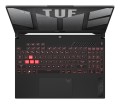 ASUS TUF Gaming A15 FA507UI-LP015W Ryzen 9 8945H 15.6"FHD 144Hz IPS-level 250nits AG 16GB DDR5 5600 SSD1TB GeForce RTX 4070 8GB WLAN+BT LAN Cam 90WHrs Win11 Mecha Gray - 2142414