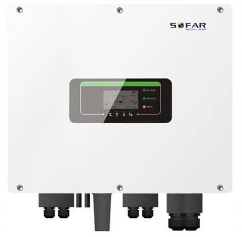 Inwerter Sofar HYD 8KTL / 3-fazowy hybrydowy, licznik CHINT ELECTRIC 3F DTSU666 w zestawie - 2123275