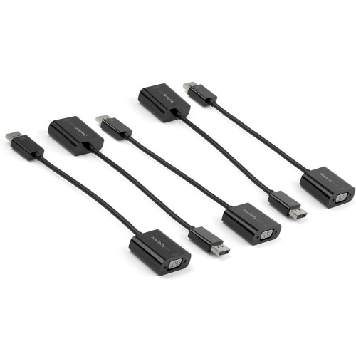 DISPLAYPORT TO VGA ADAPTER 5PK/1920X1200 - MONITOR DONGLE - 5PK - 2129545