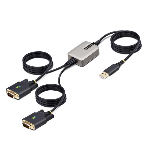 2-PORT USB SERIAL ADAPTER/USB TO DUAL DB9 RS232 ADAPTER - 2130086