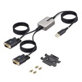 2-PORT USB SERIAL ADAPTER/USB TO DUAL DB9 RS232 ADAPTER - 2130088
