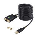 10FT/3M USB TO SERIAL CABLE/DB9 RS232 ADAPTER - 2130103