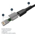 2M USB TO LIGHTNING CABLE/. - 2130650