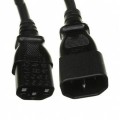 POWER CORD C13 TO C14/(RECESSED RECEPTACLE), 10A CATX - 2131923