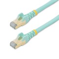 7M CAT6A ETHERNET CABLE AQUA/AQUA - SHIELDED COPPER WIRE - 2131924