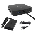 I-TEC USB-C HDMI Dual DP Docking Station with Power Delivery 100 W + i-tec Universal Charger 112 W - 2142926