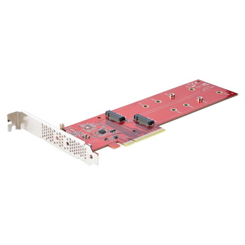 DUAL M.2 PCIE SSD ADAPTER CARD/TO DUAL NVME M.2 SSD - 2151876