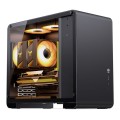 Obudowa Jonsbo U4 Mini Micro-ATX, Szkło Hartowane - Czarna - 2157034