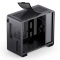 Obudowa Jonsbo U4 Mini Micro-ATX, Szkło Hartowane - Czarna - 2157045