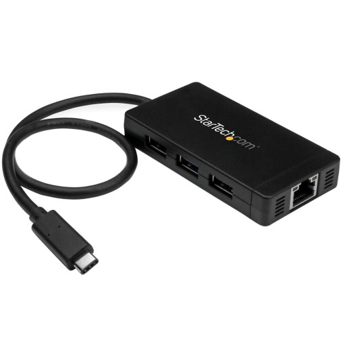 3PT USB 3.0 HUB - USB-C + GBE/HOST CONNECTOR-USB TYPE-C HUB - 2162871
