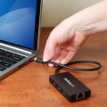 3PT USB 3.0 HUB - USB-C + GBE/HOST CONNECTOR-USB TYPE-C HUB - 2162869