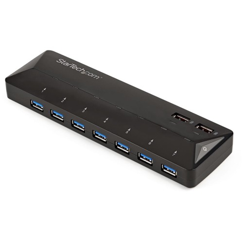 7-PT USB 3.0 HUB + CHARGE PTS/2X2.4A DEDICATED FAST CHARGE PTS - 2162965